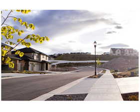 Street scape view with home included