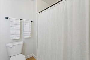 View of bathroom on 2nd level of the home