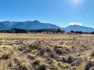 Property view of mountains featuring a rural view