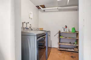 shared laundry room