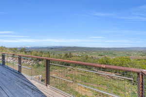 Exterior space with a rural view