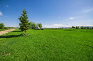 View of yard featuring a rural view