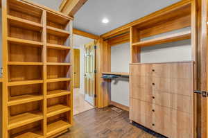 Primary Closet with Built-ins