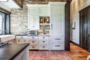 Pantry with sink