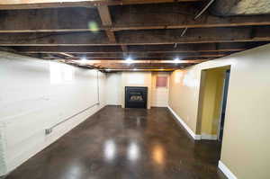 View of basement