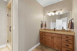 Master bathroom