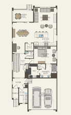 Floor plan finished basement