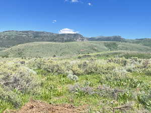 View of property view of mountains to the east