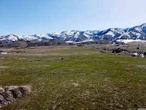 View of mountain feature featuring a rural view