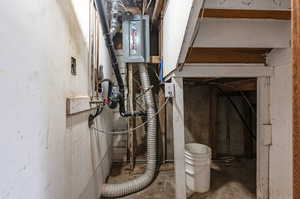 View of utility room