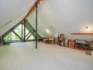 Undeveloped attic space is a blank canvas for your imagination