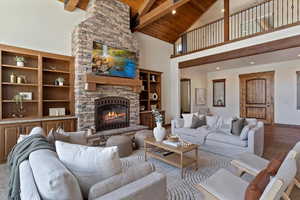 Fireplace and Built-ins