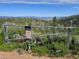 Silver Gate, the property is beyond this gate