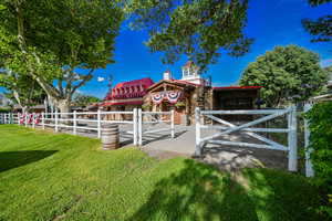 Barn, stables