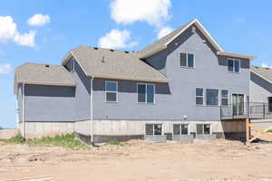 View of rear view of house