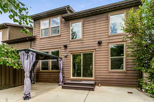 Back of house featuring a patio area