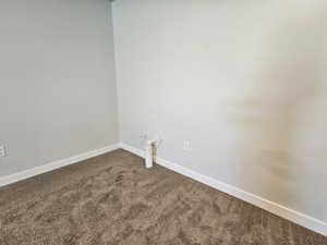 Spare room with carpet