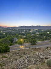 View of property view of mountains