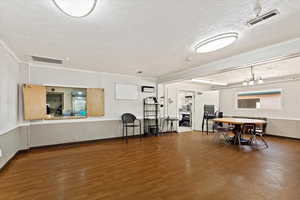 Additional dining area adjacent to the kitchen.