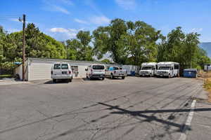 Ample parking to the rear with over 800 sq ft of a storage, warehouse space.