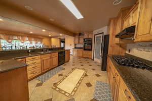 If you love to cook then you will love everything this kitchen area has to offer.