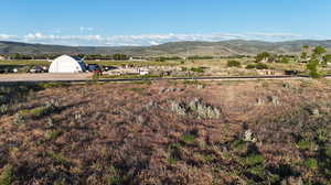 Mountain view with a rural view