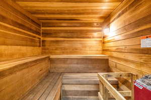 Rejuvenate in the luxurious sauna, your private oasis of wellness.