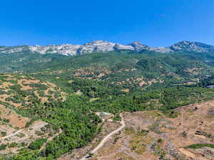 Arial view looking north