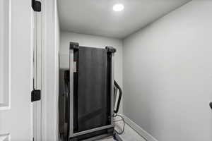 Large closet in Bedroom/Exercise room