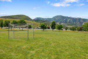 View of property's community with a rural view and a mountain view