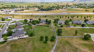 Drone / aerial view featuring a rural view