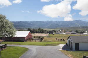 View of mountain view