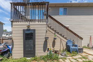 View of rear view of house