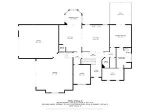 Main level floorplan