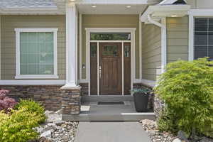 View of property entrance