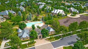 View of Clubhouse and proximity to lot