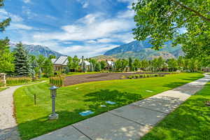 Lot view looking towards Provo Canyon