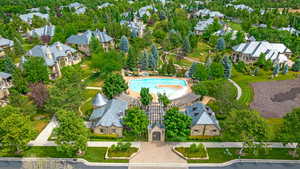 Bird's eye view of the Clubhouse