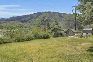 View of property view of mountains