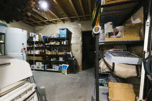 View of storage room