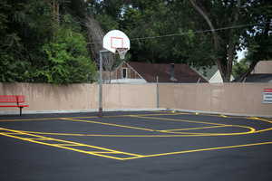 View of sport court