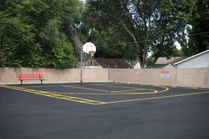 View of sport court