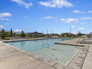 Pool #2 next to Pickleball Courts, Bowery, walking trails and Pioneer Park