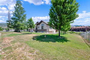 Front and west side of home