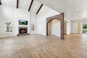 Vaulted Ceilings in Great Room