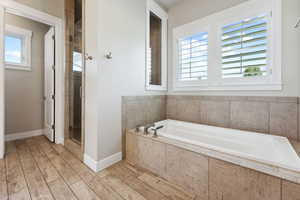 Master Bathroom Tub & Shower