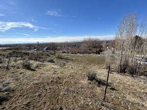 View of yard featuring a rural view