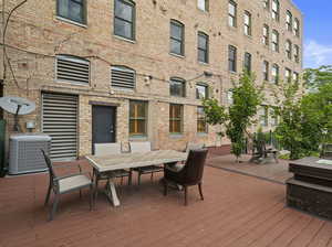 PICNIC AREA ON SOUTH SIDE OF BUILDING