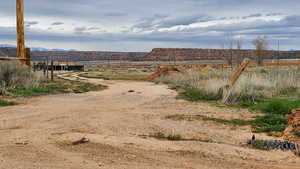 Access road to property off Apple Valley Road (1400 N)