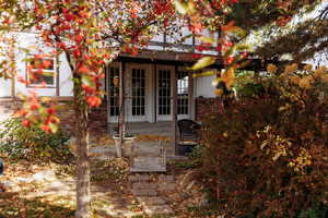 View of back of house